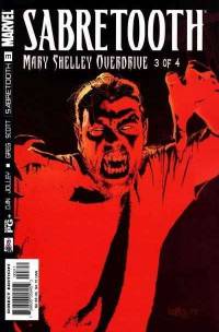 Обложка Комикса: «Sabretooth: Mary Shelley Overdrive: #3»