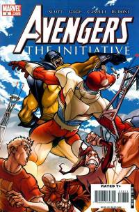 Обложка Комикса: «Avengers: The Initiative: #8»