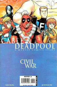 Обложка Комикса: «Cable & Deadpool: #30»