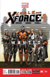Обложка Комикса: «Cable and X-Force: #1»