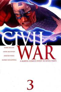 Обложка Комикса: «Civil War: #3»