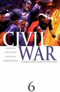 Обложка Комикса: «Civil War: #6»