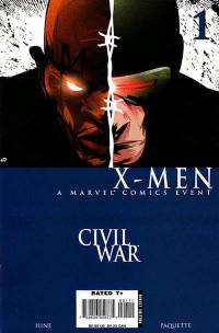 Обложка Комикса: «Civil War: X-Men: #1»