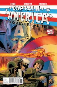 Обложка Комикса: «Captain America: Forever Allies: #1»