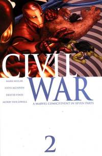 Обложка Комикса: «Civil War: #2»