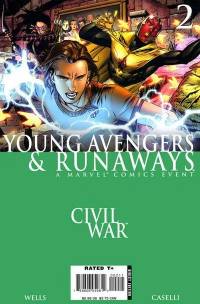 Обложка Комикса: «Civil War: Young Avengers & Runaways: #2»