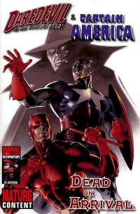 Обложка Комикса: «Daredevil & Captain America: Dead On Arrival: #1»