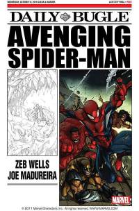 Обложка Комикса: «Daily Bugle: Avenging Spider-Man: #1»