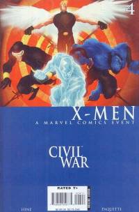 Обложка Комикса: «Civil War: X-Men: #4»