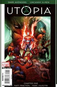 Обложка Комикса: «Dark Avengers/Uncanny X-Men: Utopia: #1»