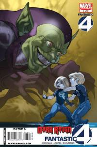 Обложка Комикса: «Dark Reign: Fantastic Four: #4»