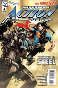 Обложка Комикса: «Action Comics (Vol. 2): #4»