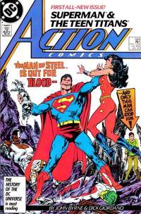 Обложка Комикса: «Action Comics: #584»