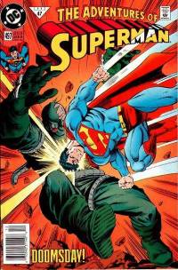 Обложка Комикса: «Adventures of Superman: #497»