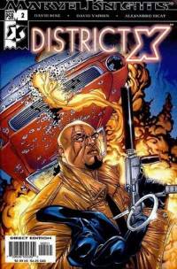 Обложка Комикса: «District X: #2»
