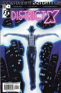 Обложка Комикса: «District X: #4»