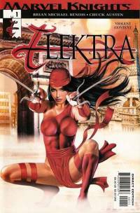 Обложка Комикса: «Elektra (Vol. 2): #1»