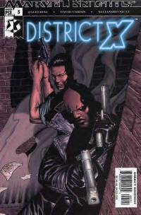 Обложка Комикса: «District X: #5»