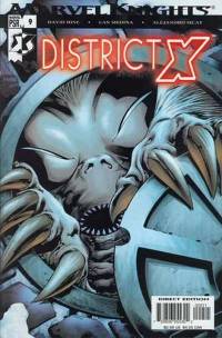 Обложка Комикса: «District X: #9»