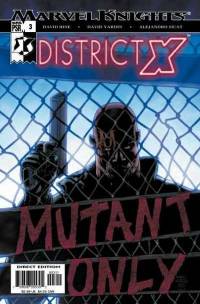 Обложка Комикса: «District X: #3»