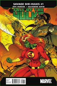 Обложка Комикса: «Fall of the Hulks: The Savage She-Hulks: #1»