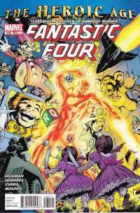 Обложка Комикса: «Fantastic Four: #580»