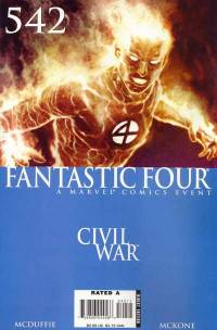 Обложка Комикса: «Fantastic Four: #542»