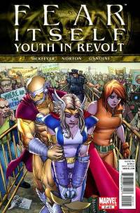 Обложка Комикса: «Fear Itself: Youth in Revolt: #2»