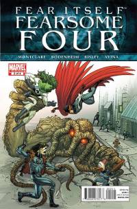 Обложка Комикса: «Fear Itself: Fearsome Four: #2»