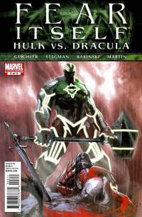 Обложка Комикса: «Fear Itself: Hulk vs. Dracula: #3»