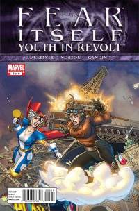 Обложка Комикса: «Fear Itself: Youth in Revolt: #5»