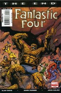 Обложка Комикса: «Fantastic Four: The End: #4»