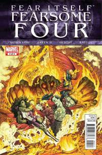 Обложка Комикса: «Fear Itself: Fearsome Four: #4»