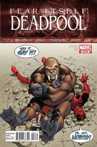 Обложка Комикса: «Fear Itself: Deadpool: #3»