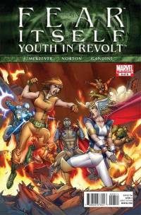 Обложка Комикса: «Fear Itself: Youth in Revolt: #6»