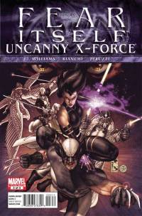 Обложка Комикса: «Fear Itself: Uncanny X-Force: #3»