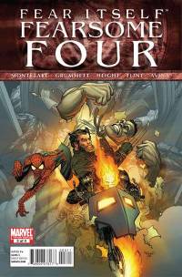 Обложка Комикса: «Fear Itself: Fearsome Four: #3»