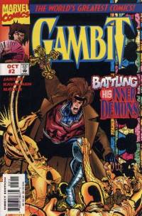 Обложка Комикса: «Gambit (Vol. 2): #2»
