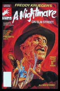 Обложка Комикса: «Freddy Kruеger's: A Nightmare on Elm Street: #1»