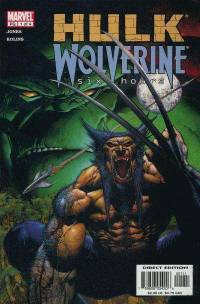 Обложка Комикса: «Hulk/Wolverine: Six Hours: #1»