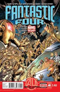 Обложка Комикса: «Fantastic Four (Vol. 4): #5AU»