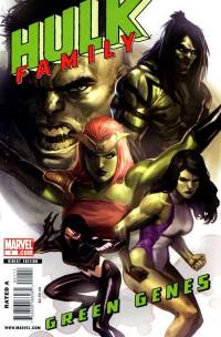 Обложка Комикса: «Hulk Family: Green Genes: #1»