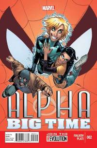 Обложка Комикса: «Alpha: Big Time: #2»