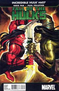Обложка Комикса: «Incredible Hulk: #607»