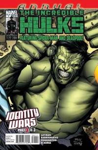Обложка Комикса: «Incredible Hulks Annual: #1»