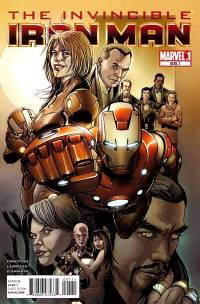 Обложка Комикса: «Invincible Iron Man: #500.1»
