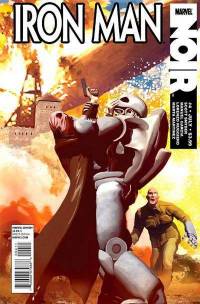 Обложка Комикса: «Iron Man Noir: #4»