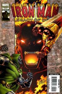 Обложка Комикса: «Iron Man: Legacy of Doom: #2»