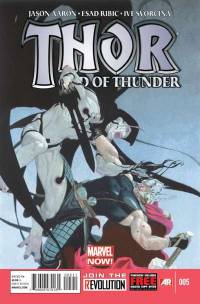 Обложка Комикса: «Thor: God of Thunder: #5»