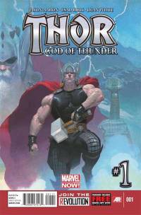 Обложка Комикса: «Thor: God of Thunder: #1»